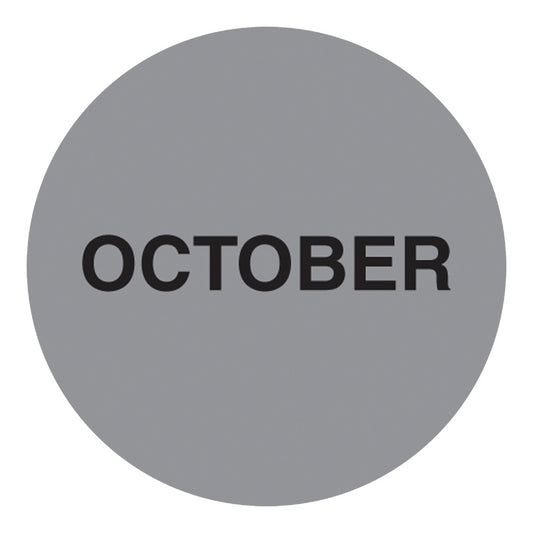 Monthly label φ38mm, English letters OCT 500 sheets LDT310OC 1 roll (500 sheets)