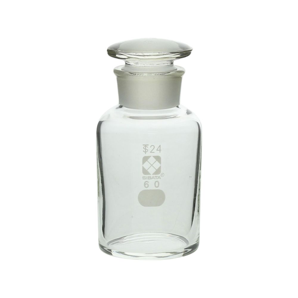 공통 미끄럼 맞추기 광구 시약병 백색 60mL 1개