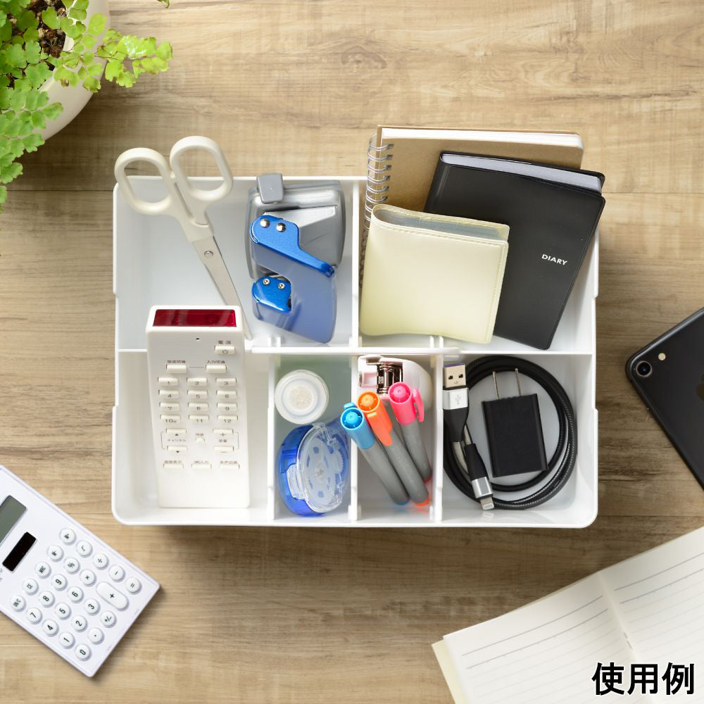 Desk Tote White DT-26WH 1 piece