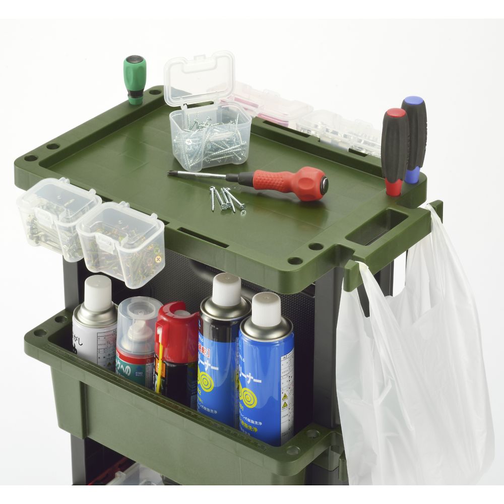 Tool Cart (2 boxes, 1 table) TWT-490G 1 unit