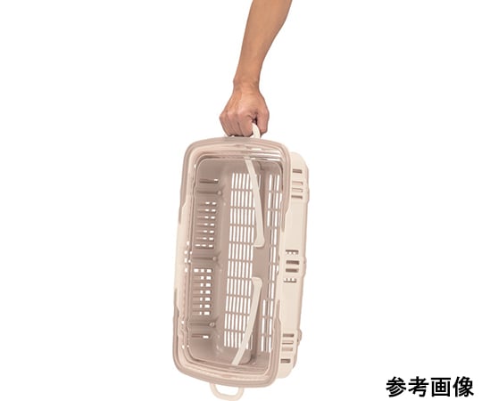 Basket (foldable) 570 x 361 x 237mm Brown 103060-00-BR 1 piece