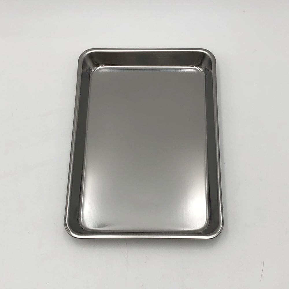 ステン角型バット　199×140×18mm　8” 1個