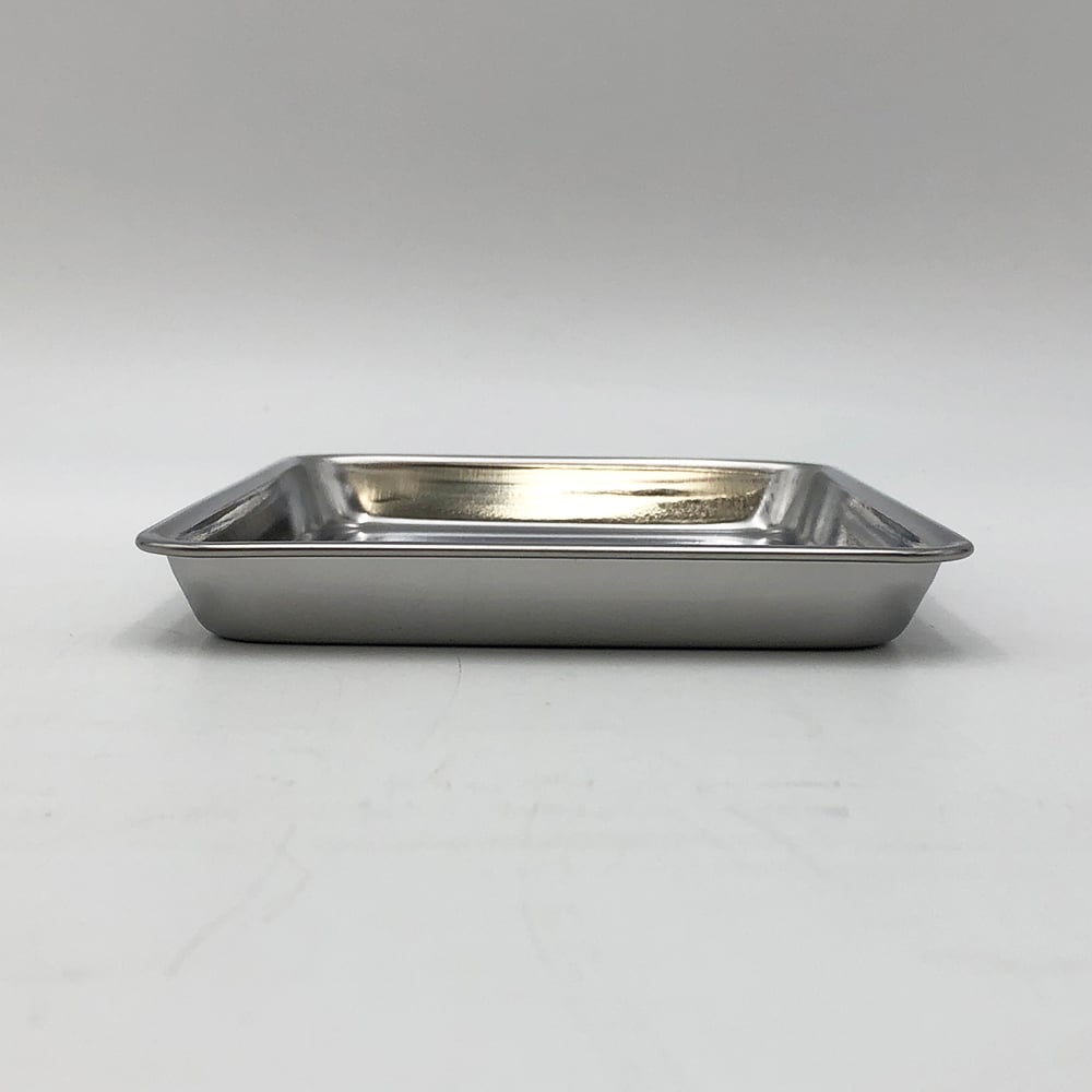 ステン角型バット　199×140×18mm　8” 1個