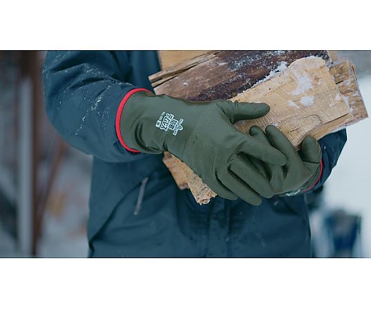 透湿防水防寒手袋 防寒テムレス® オリーブグリーン 3L　No.282-3L 1双