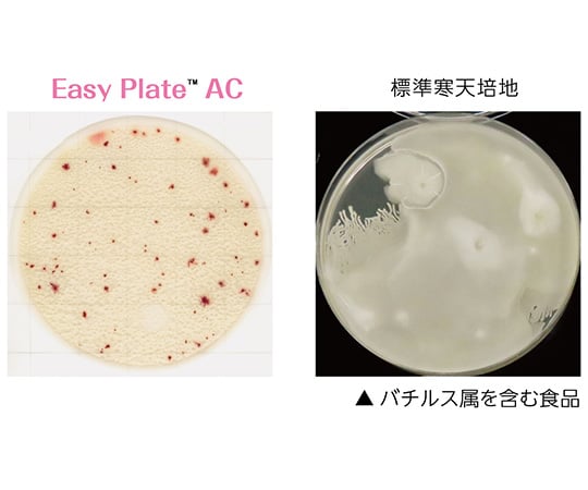 EasyPlate 一般生菌数測定用（25枚/袋×4袋入）AC　61973 1箱(25枚×4袋入)