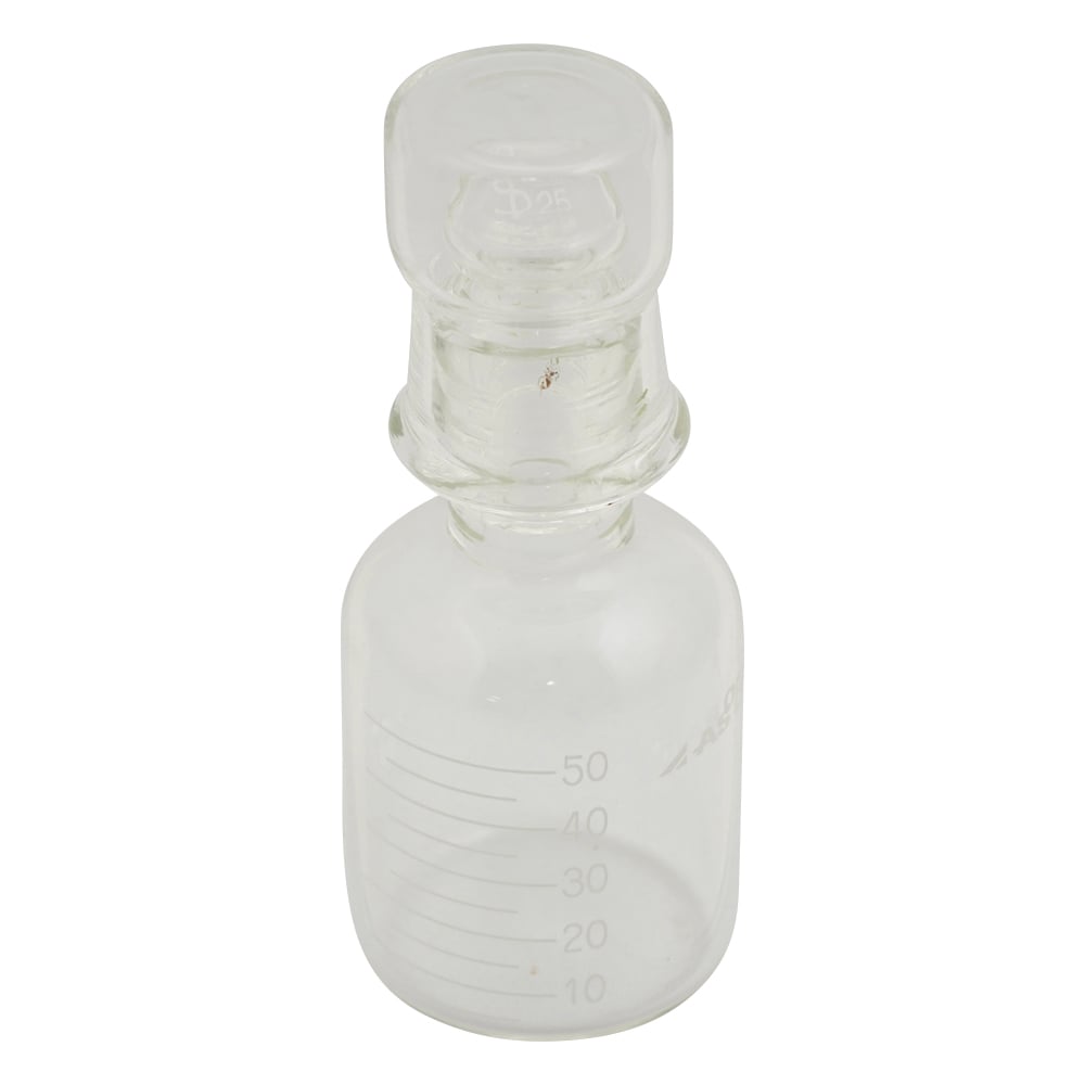 Standard reagent storage container with graduations, 50mL, 1 bottle