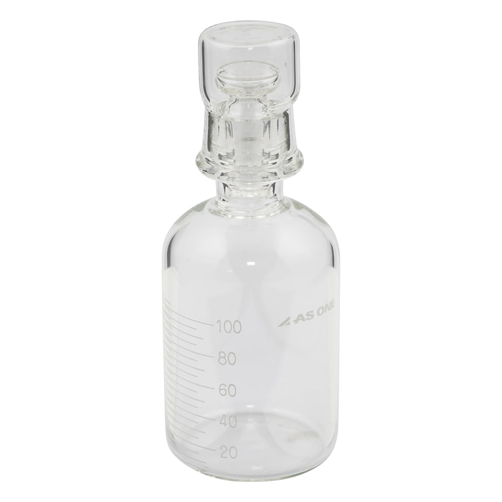 Standard reagent storage container with graduations, 100mL, 1 bottle