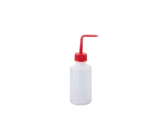 Colorful Washing Bottle Narrow Mouth Red 250mL 1 Bottle