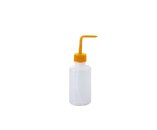Colorful Varie Narrow Mouth Washing Bottle, Yellow, 250mL, 1 Bottle