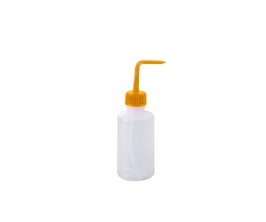 Colorful Varie Narrow Mouth Washing Bottle, Yellow, 250mL, 1 Bottle