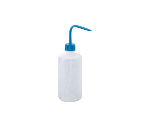 Colorful Washing Bottle Narrow Mouth Blue 500mL 1 Bottle