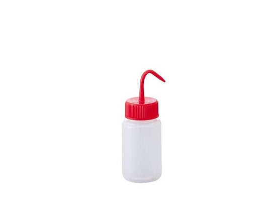 Washing bottle, colorful variations, wide mouth, red, 250mL, 1 bottle