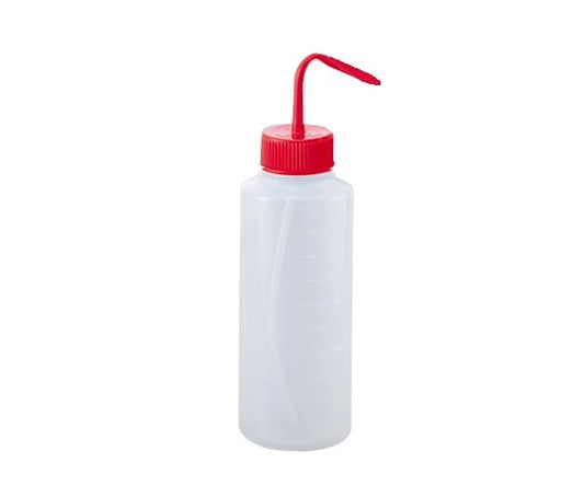 Washing bottle, colorful variations, wide mouth, red, 1L, 1 bottle