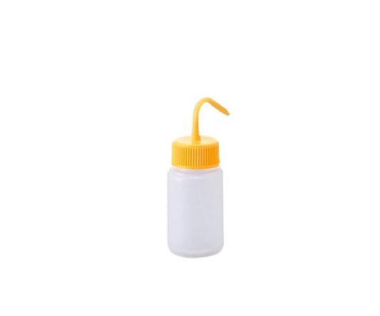 Washing bottle, colorful variations, wide mouth, yellow, 250mL, 1 bottle