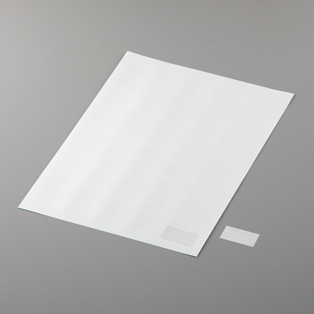 Cleanroom print labels A4 65 sides 1 book (100 sheets) 1 book (100 sheets)