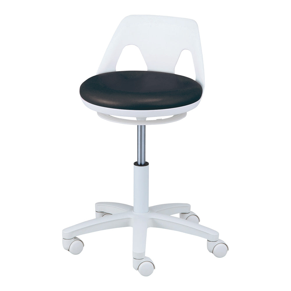 High type chair, wide type (antibacterial and stain-resistant) without leg rest ring SI-BK-W 1 piece
