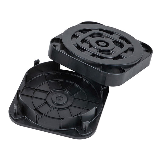 웨이퍼 쉬퍼(웨이퍼 링 세트 타입・대전 방지) 8 인치용 326×326×66 mm SL-HWRS8 1개