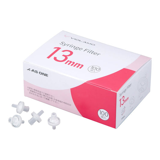 ビオラモシリンジフィルター（疎水性PTFE）0.22μm φ13mm 1箱（100個入）　PTFE013S022O 1箱(100個入)