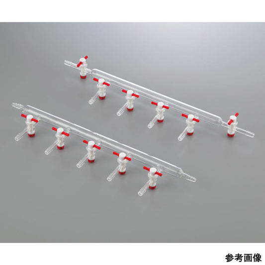 真空マニホールド サイドコック付 コック数5　VMSS05 1個