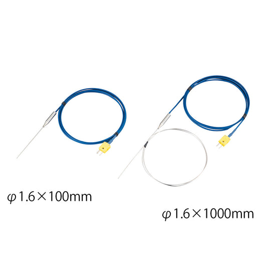 K熱電対 インコネルタイプ オメガコネクタ付 Φ3.2×1000mm　KTIN-32100C 1個