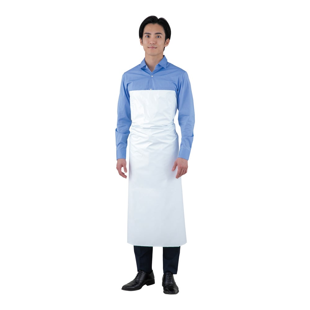 One-touch chemical-resistant chest apron (Pattayaaku) OT-CR110 1 piece