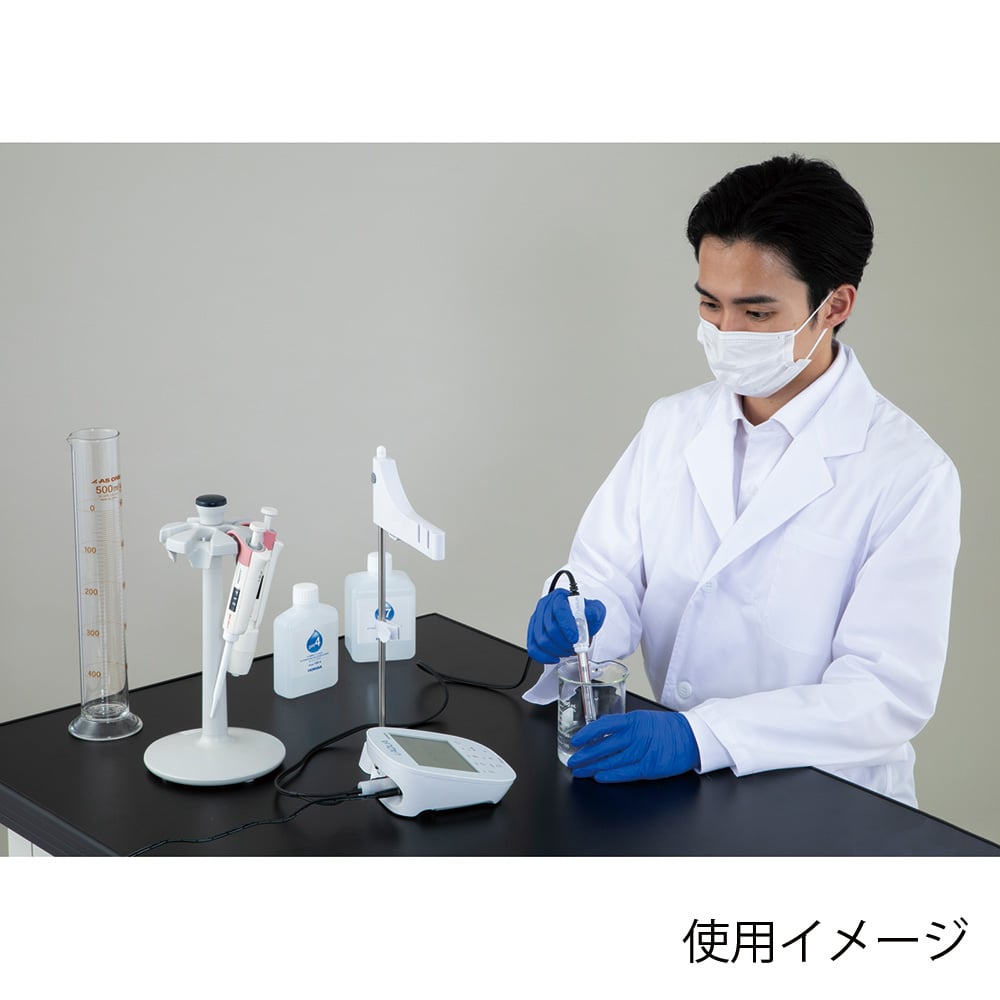 卓上型pH水質分析計 プラスチック電極セット　AS-PH1500-P 1セット