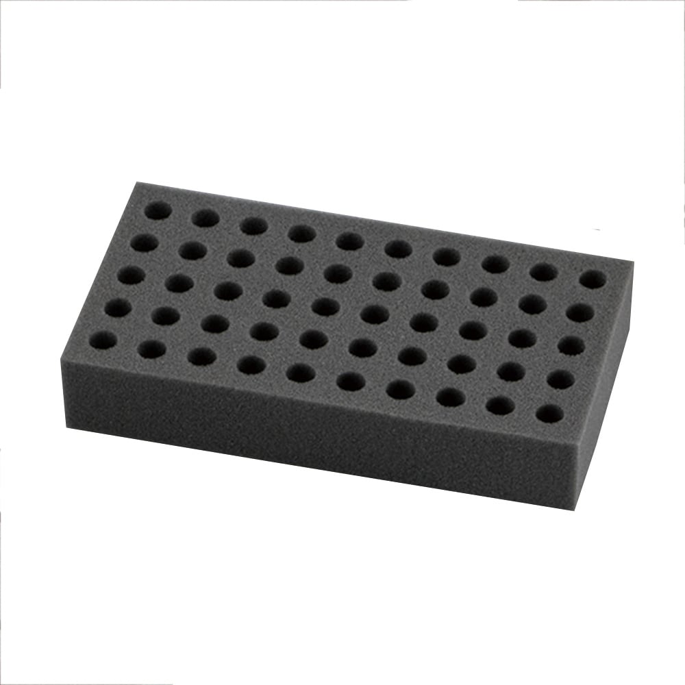 Tube rack for multi-vortex mixer φ16mm x 50 tubes MVM-R16 1 piece