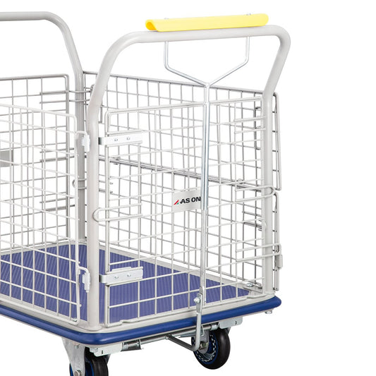 Double door dolly (1/2 opening and closing door) with brake hand type KT-300H 1 piece