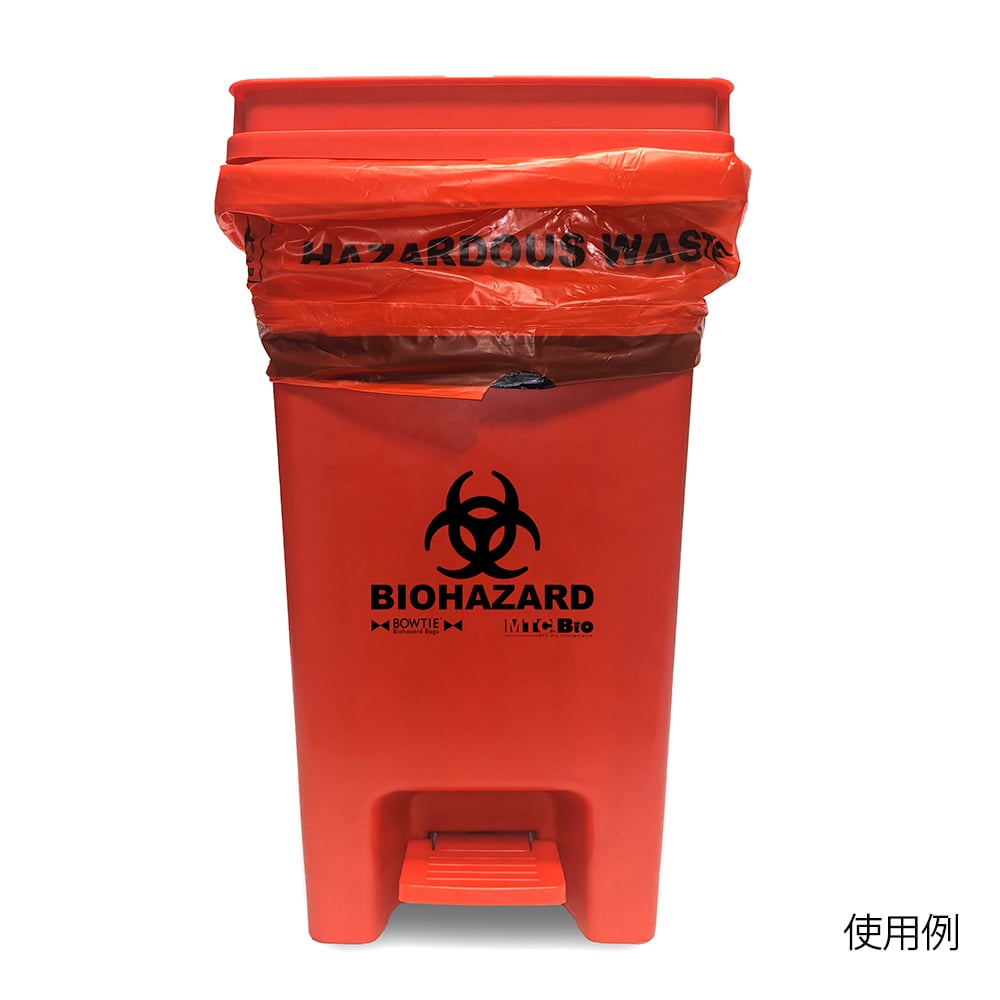 Biohazard Trash Can (BowTie™) Replacement Bags 45-60L 1 bag (100 pieces) A8001R 1 bag (100 pieces)