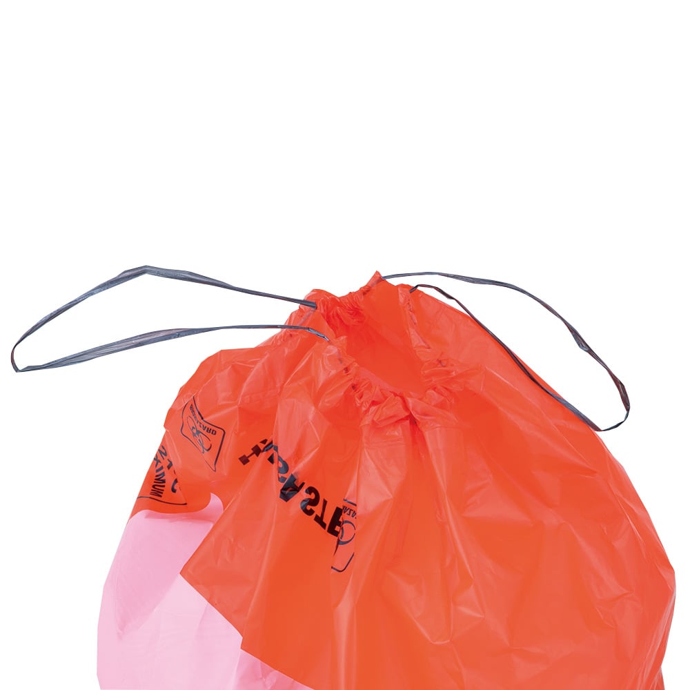 Biohazard Trash Can (BowTie™) Replacement Bags 45-60L 1 bag (100 pieces) A8001R 1 bag (100 pieces)