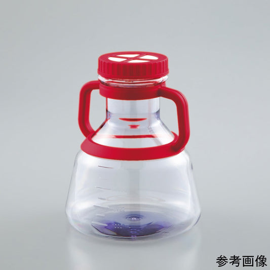 培養三角フラスコ 5L γ線滅菌済 1箱（1個/パック×6パック入）　C044005 1箱(1個×6パック入)