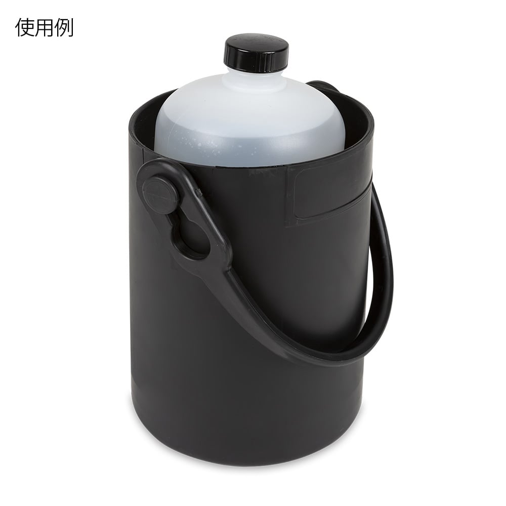 セーフティボトルキャリア（オートクレーブ可能）1.5L 黒　120916 1個
