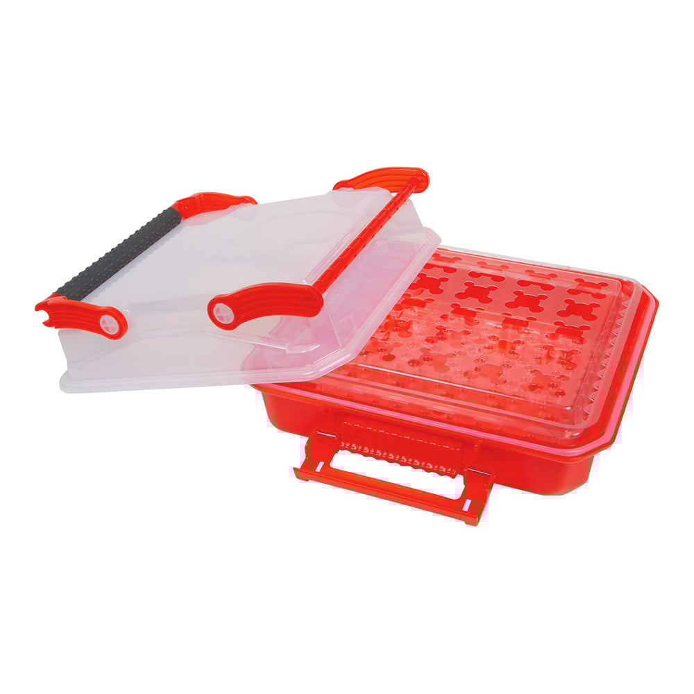 サンプル運搬ボックス（Duraporter®）レッド　120927 1個