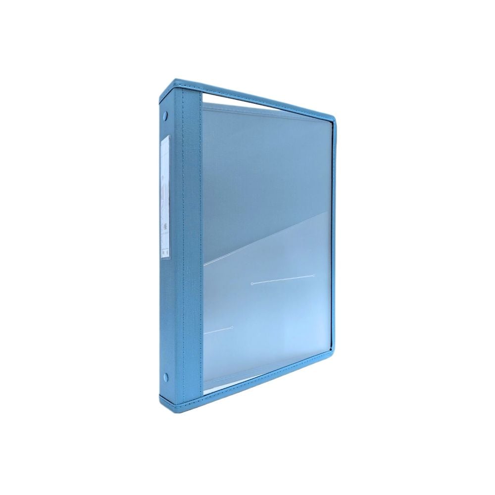 카르테 북(클리어 타입) A4 4홀 블루 키 폭 40mm SKC-440-4BL 1권