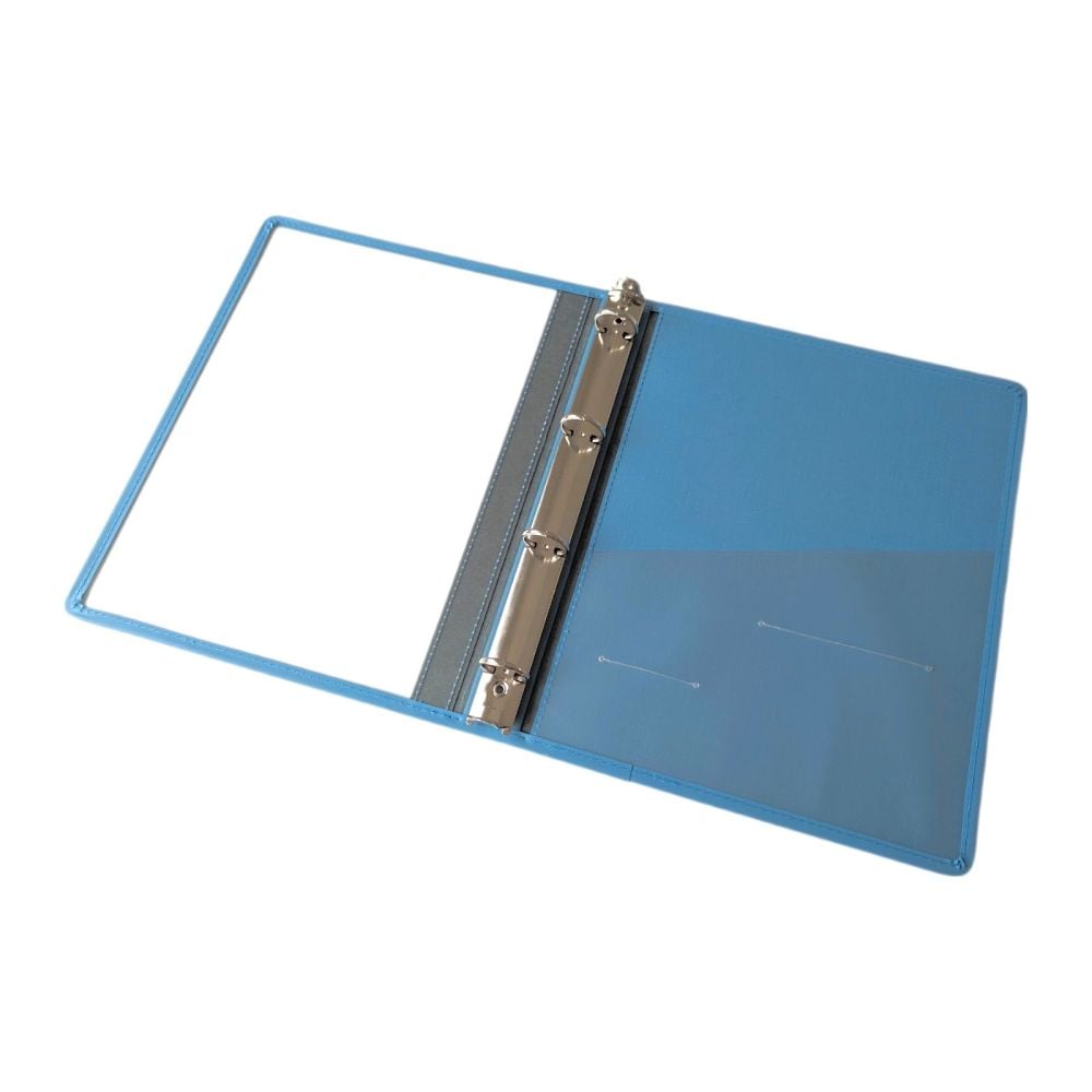 카르테 북(클리어 타입) A4 4홀 블루 키 폭 40mm SKC-440-4BL 1권