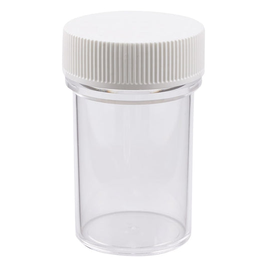 Styrofoam T-shaped bottle, 140mL, white, 1 bottle