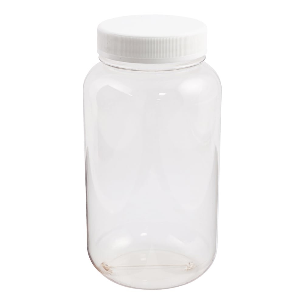 Clear wide-mouth bottle (transparent vinyl) 1L x 1