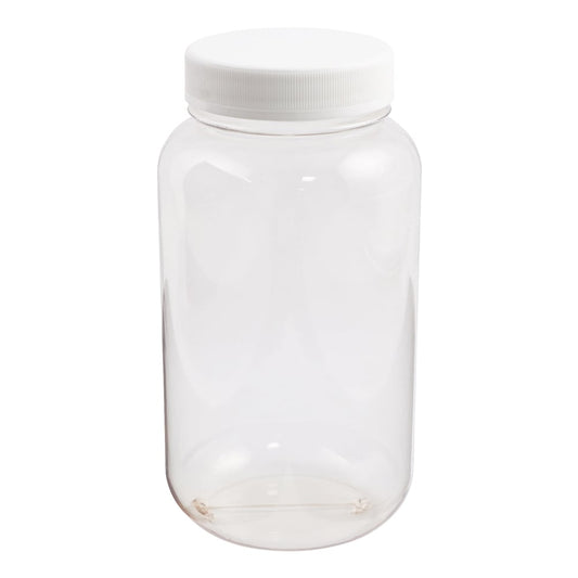 Clear wide-mouth bottle (transparent vinyl) 1L x 1