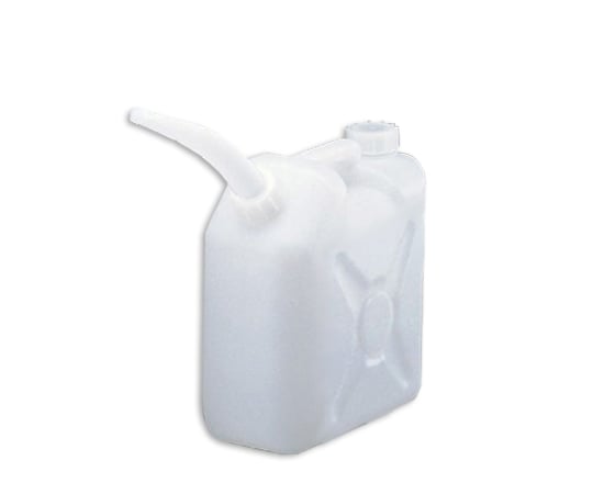 Square bottle (with nozzle, HDPE) 10L x 1