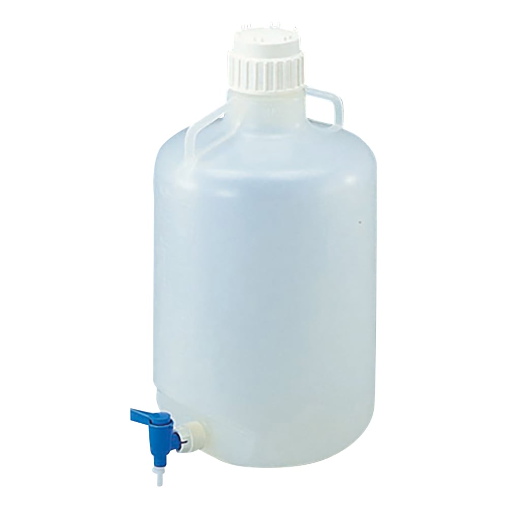 ナルゲン活栓付丸型瓶（PP製） 8319 10L　8319-0020 1本