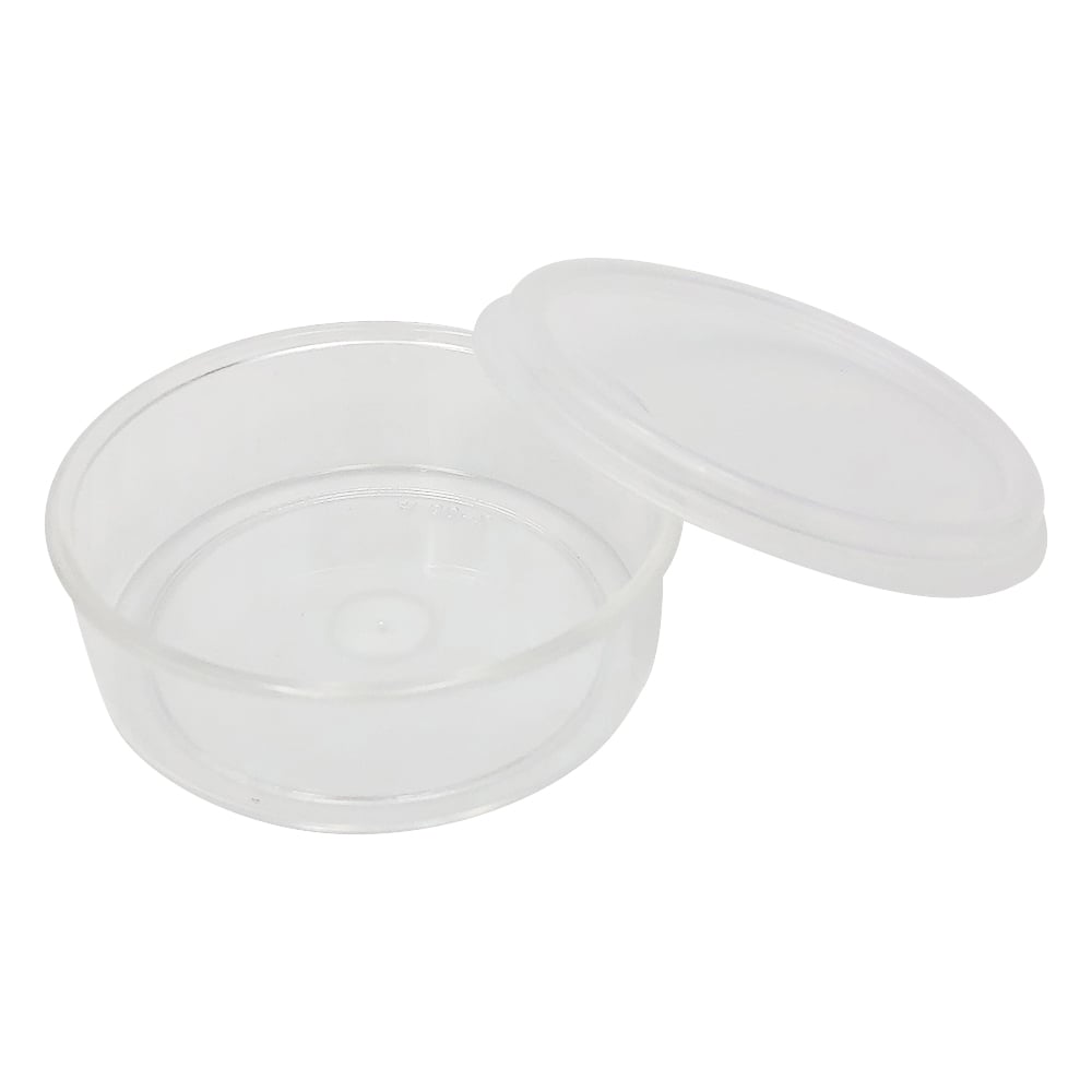 Round V-shaped container (made of polystyrene) 40 pieces φ63.5×φ58×21m ...