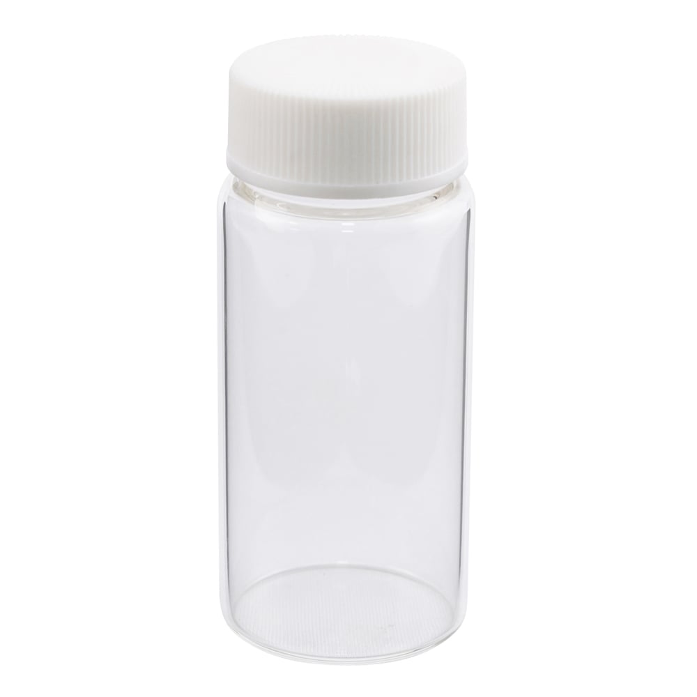 Screw vial, 50mL, transparent, 1 piece, No.7, 1 piece