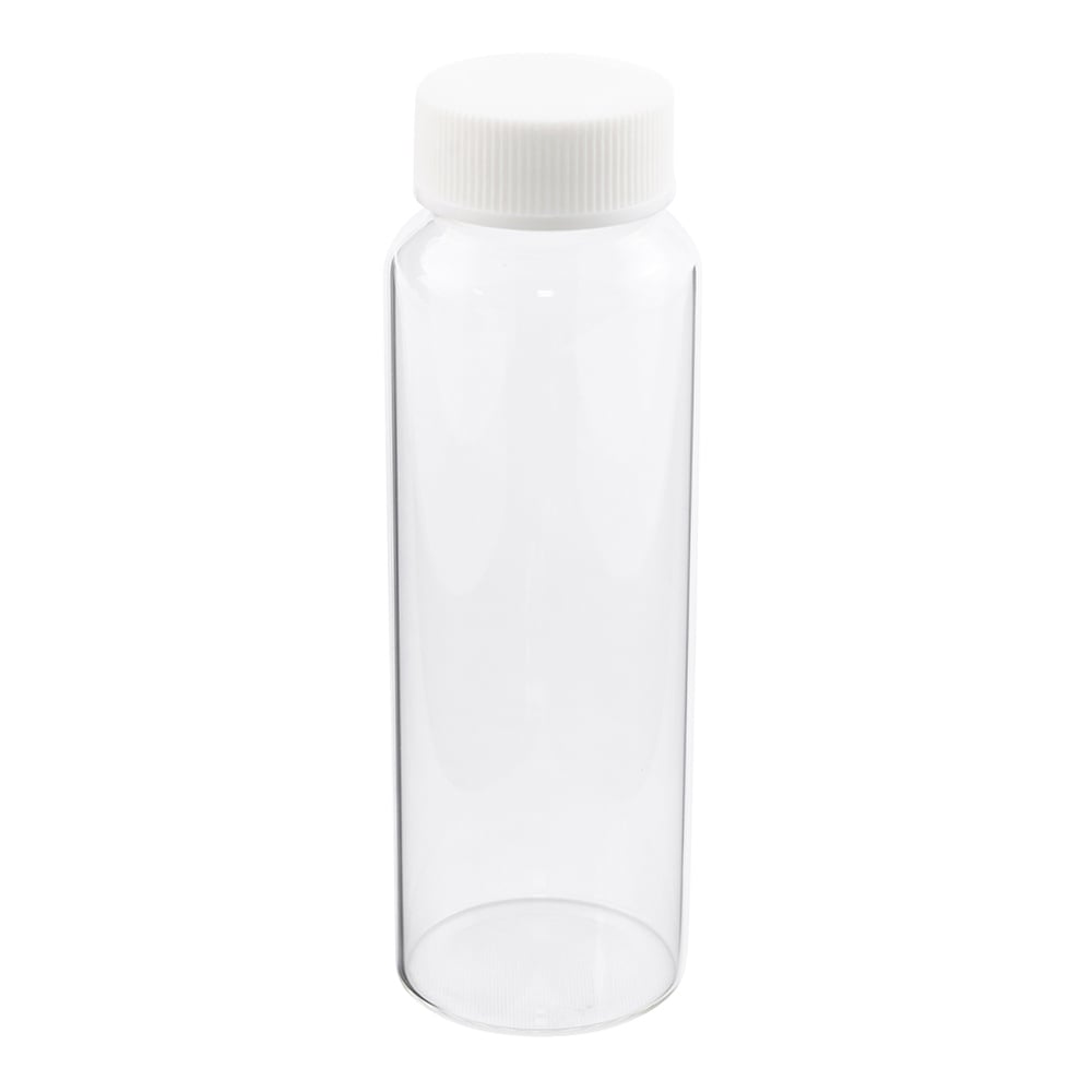 Screw vial, 110mL, transparent, 1 piece, No.8, 1 piece