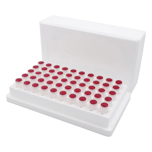Sample vial with holder, 4mL, 50 pieces, 1 box (50 pieces)