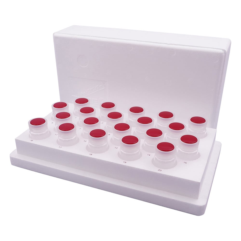 ホルダー付サンプル管瓶　20mL　20本入 1箱(20本入)