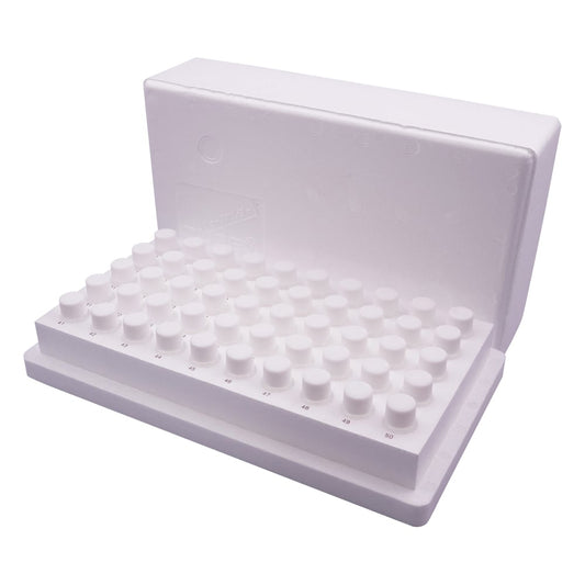 Screw vial with holder, 4mL, 50 pieces, 1 box (50 pieces)