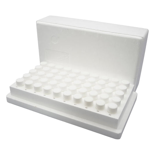 Screw vial with holder, 6mL, 50 pieces, 1 box (50 pieces)