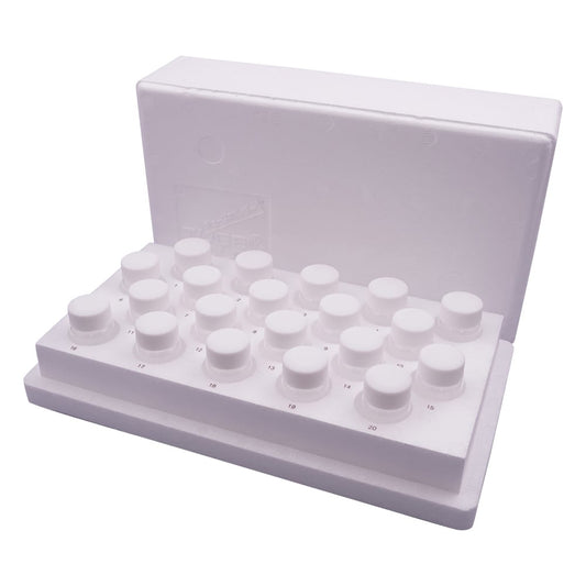 Screw vial with holder, 20mL, 20 bottles, 1 box (20 bottles)