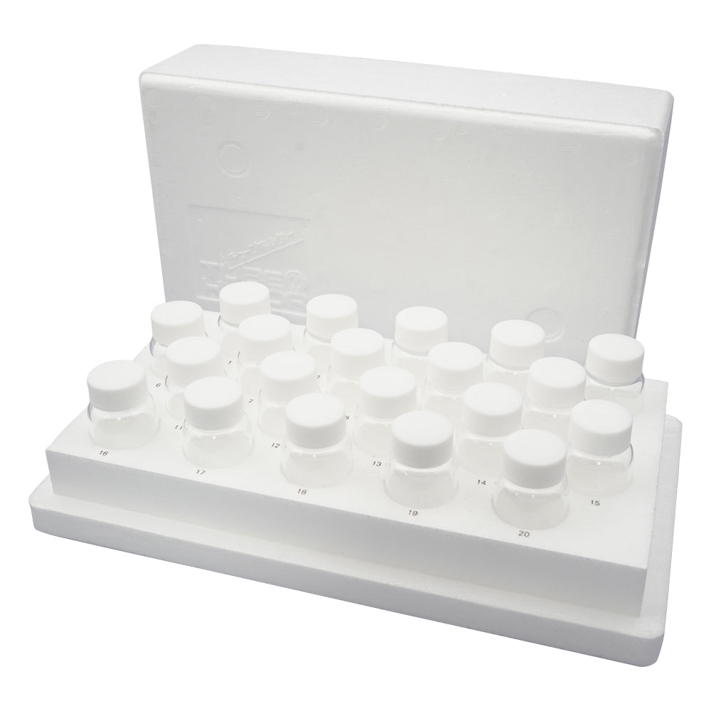 Screw vial with holder, 30mL, 20 bottles, 1 box (20 bottles)