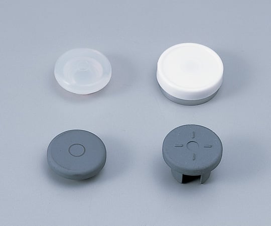 バイアル瓶用テフロンラミネート栓 No.2～8用 10個入 1箱(10個入)